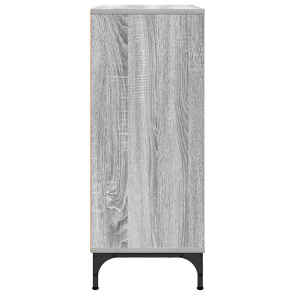 Sideboard Grey Sonoma 79.5 x 33 x 82 cm Engineered Wood