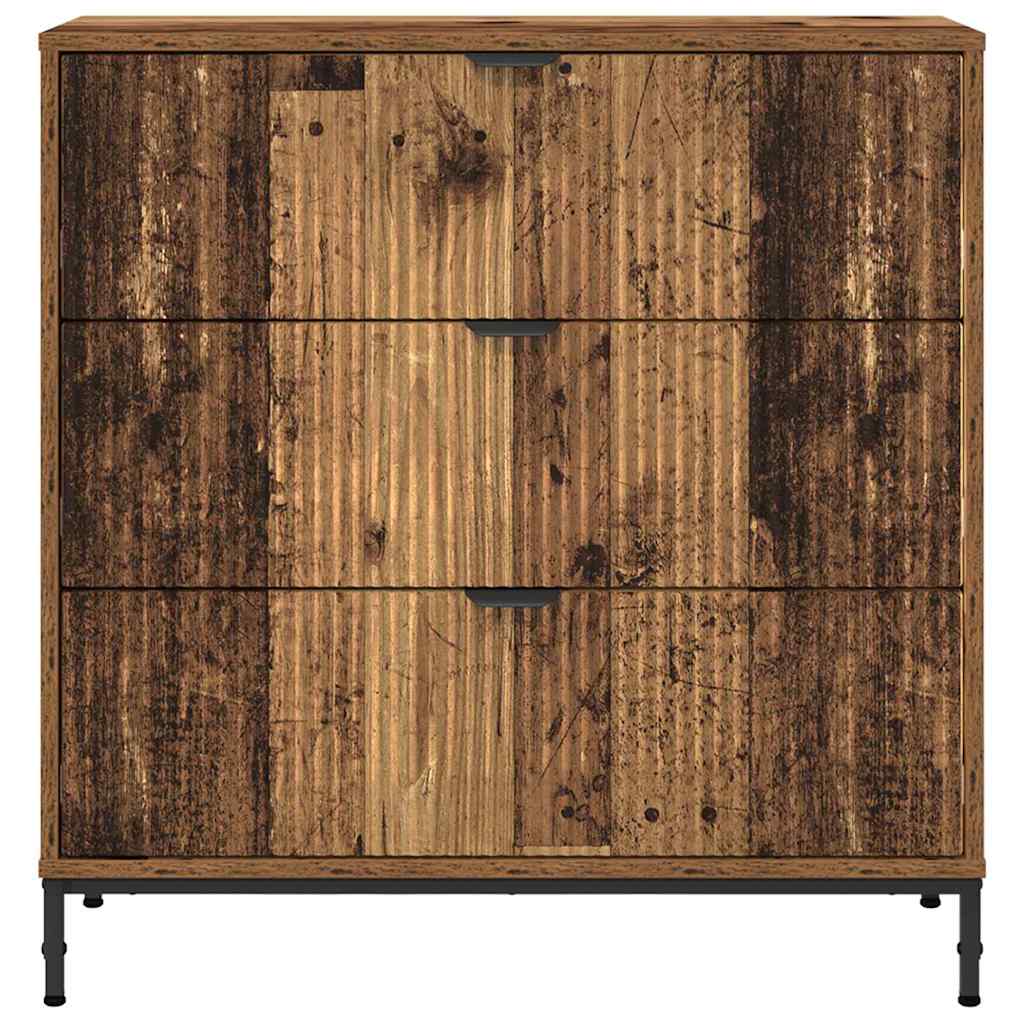 Sideboard Old Wood 79.5 x 33 x 82 cm Engineered Wood