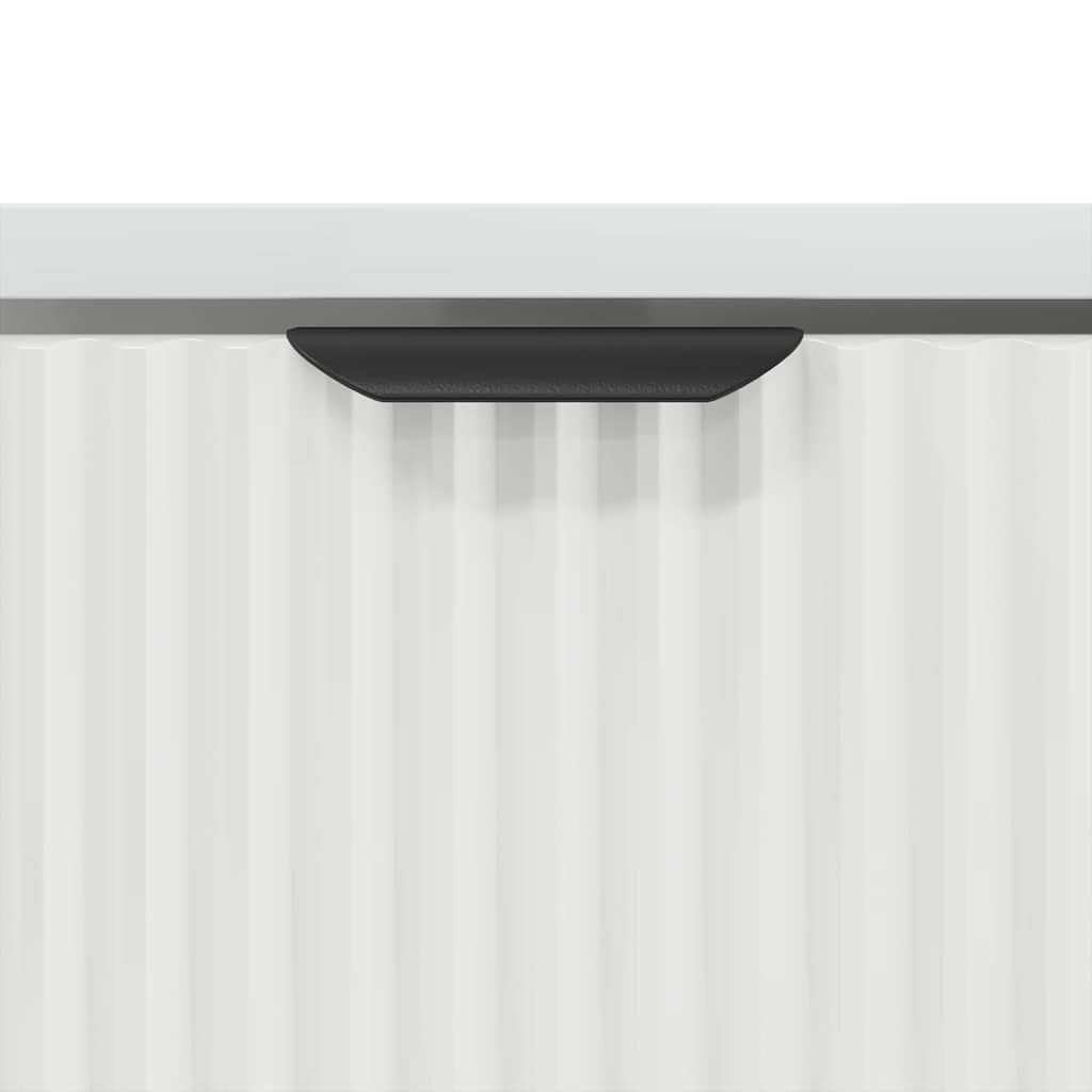 Coffee Table with Drawer White 90 x 49 x 46 cm Engineered Wood