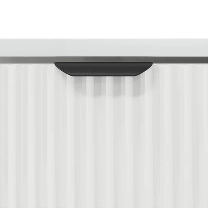 Coffee Table with Drawer White 90 x 49 x 46 cm Engineered Wood