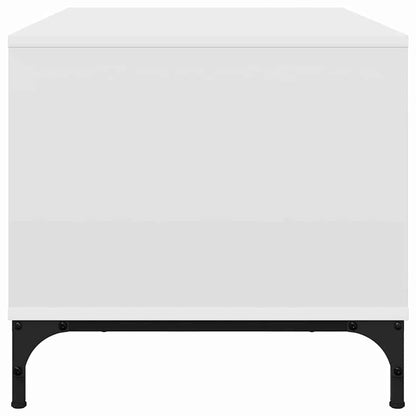 Coffee Table with Drawer White 90 x 49 x 46 cm Engineered Wood