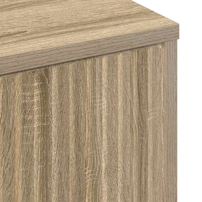 Coffee Table Sonoma Oak 90 x 49 x 46 cm Engineered Wood