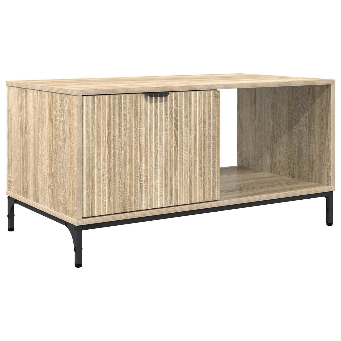 Coffee Table Sonoma Oak 90 x 49 x 46 cm Engineered Wood