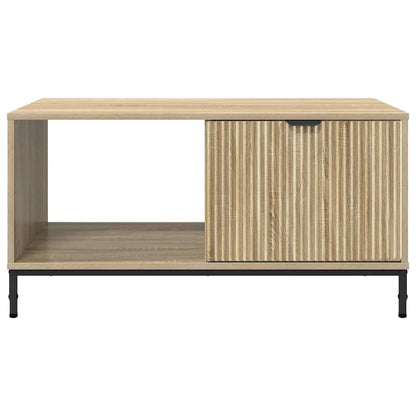 Coffee Table Sonoma Oak 90 x 49 x 46 cm Engineered Wood