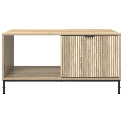 Coffee Table Sonoma Oak 90 x 49 x 46 cm Engineered Wood