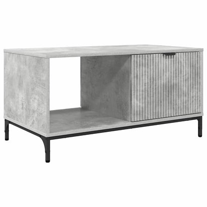 Coffee Table Concrete Grey 90 x 49 x 46 cm Engineered Wood