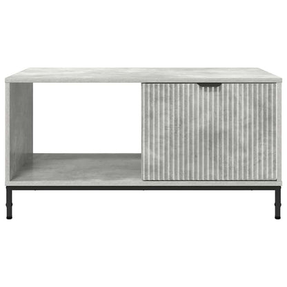Coffee Table Concrete Grey 90 x 49 x 46 cm Engineered Wood