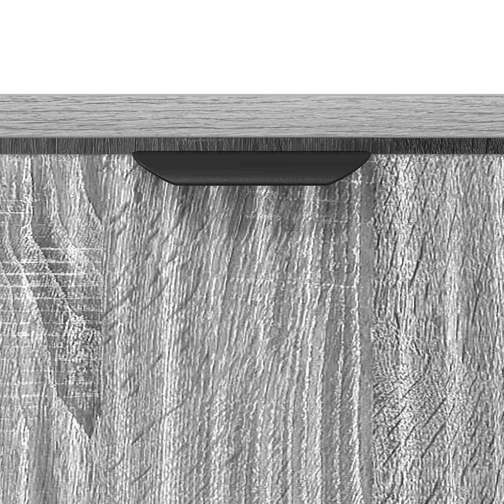 Coffee Table Grey Sonoma 90 x 49 x 46 cm Engineered Wood