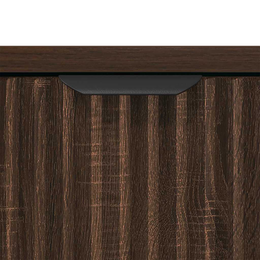 Coffee Table Brown Oak 90 x 49 x 46 cm Engineered Wood