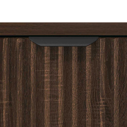 Coffee Table Brown Oak 90 x 49 x 46 cm Engineered Wood