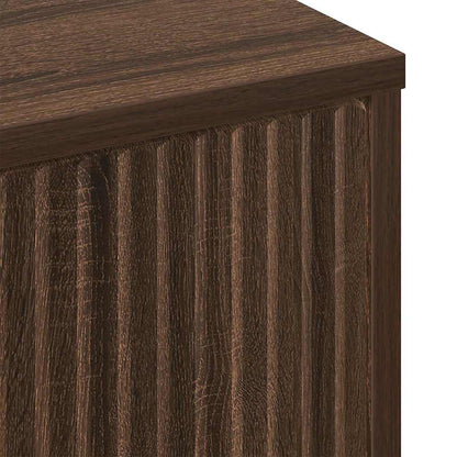 Coffee Table Brown Oak 90 x 49 x 46 cm Engineered Wood