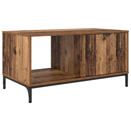 Coffee Table Old Wood 90 x 49 x 46 cm Engineered Wood