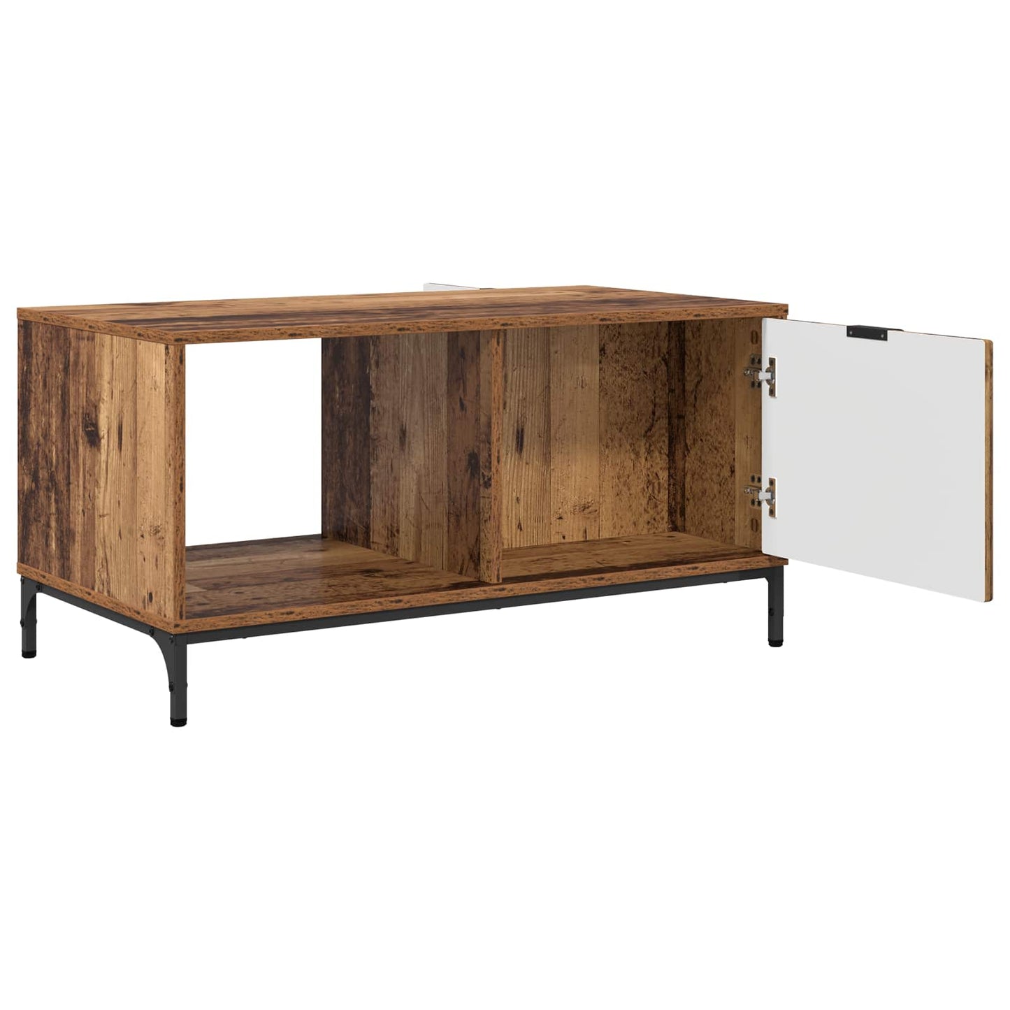 Coffee Table Old Wood 90 x 49 x 46 cm Engineered Wood