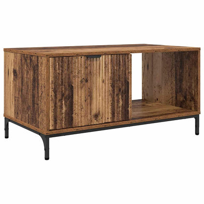 Coffee Table Old Wood 90 x 49 x 46 cm Engineered Wood