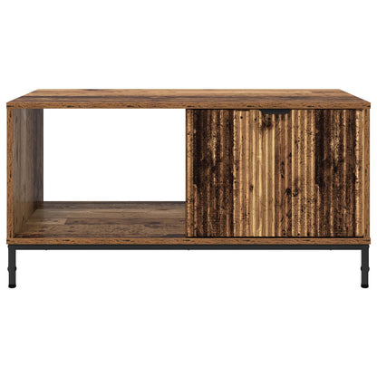 Coffee Table Old Wood 90 x 49 x 46 cm Engineered Wood