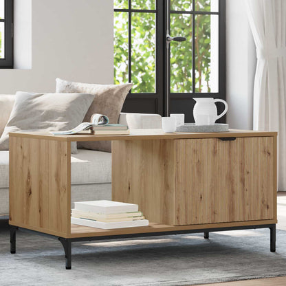 Coffee Table Artisan Oak 90 x 49 x 46 cm Engineered Wood