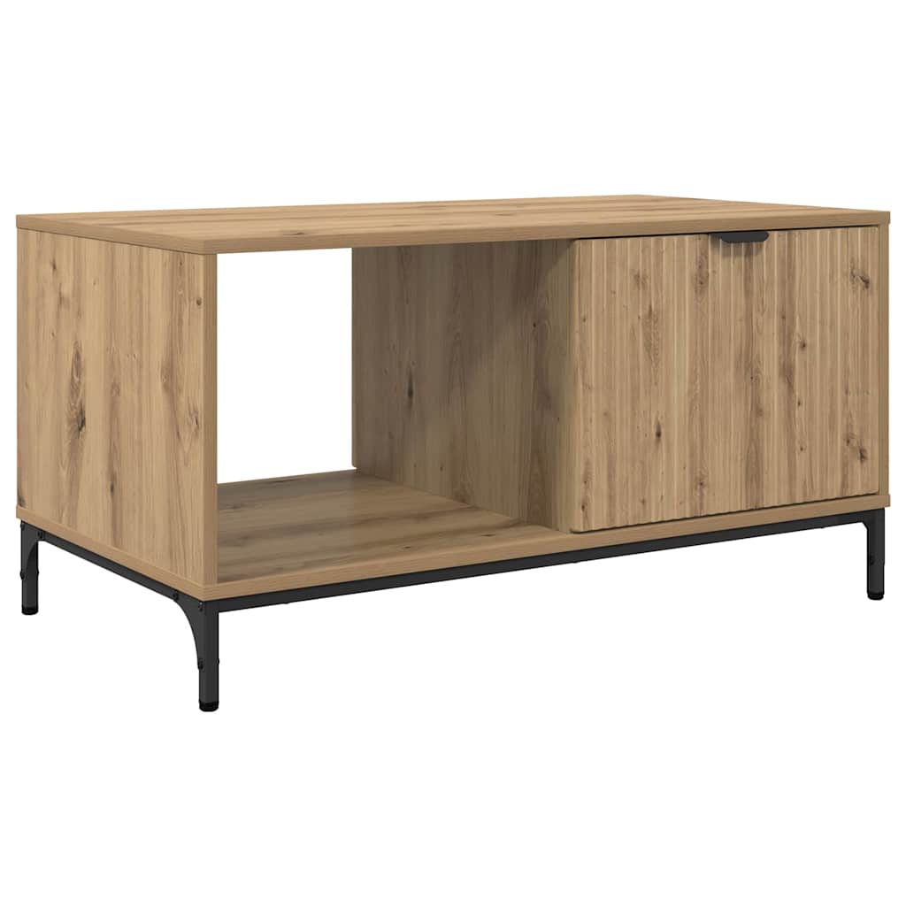 Coffee Table Artisan Oak 90 x 49 x 46 cm Engineered Wood