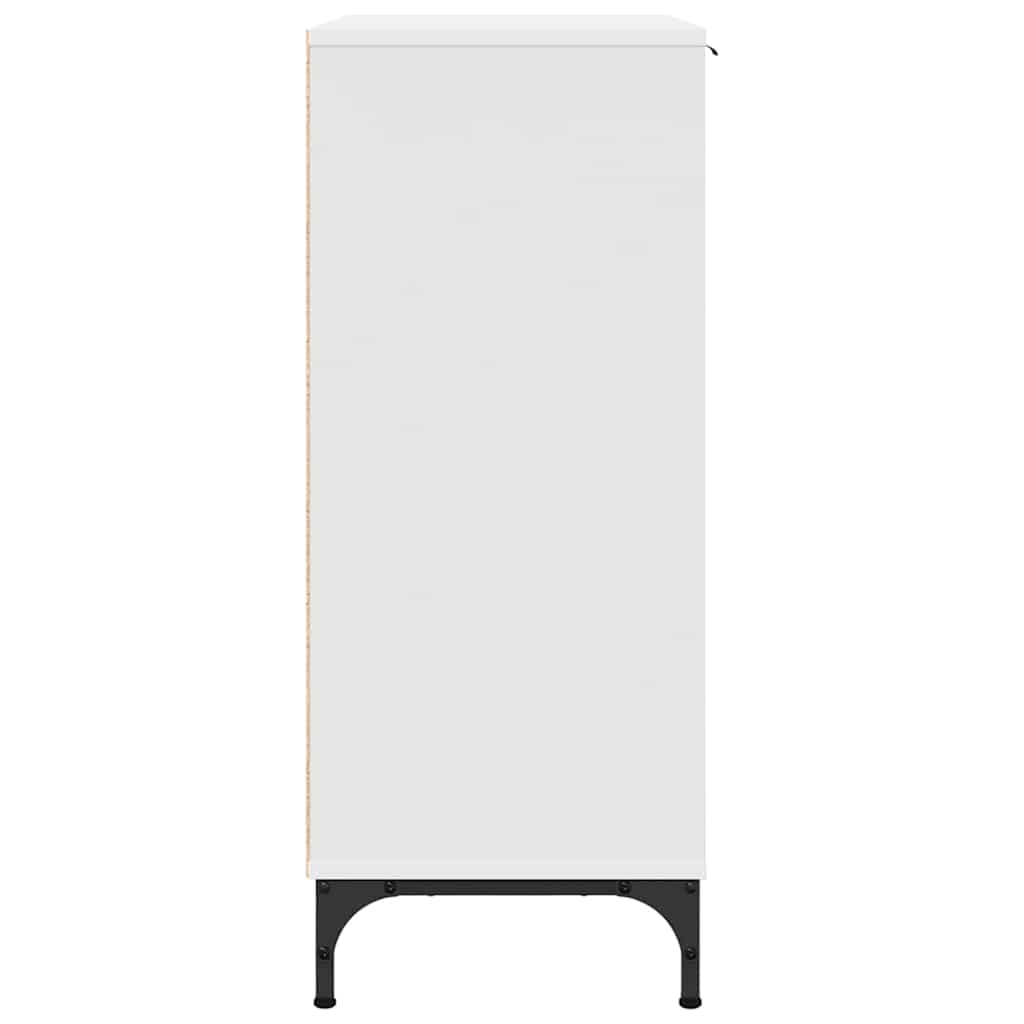 Sideboard with Drawer White 89.5 x 33 x 82 cm Engineered Wood