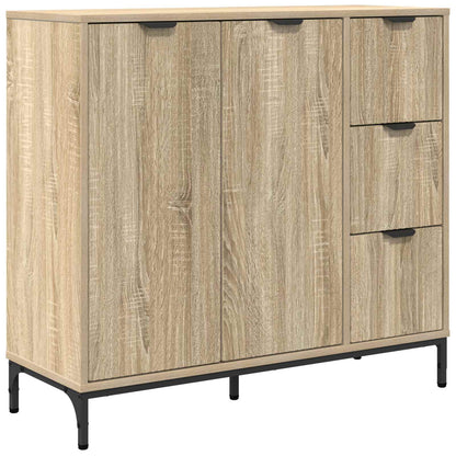 Sideboard Sonoma Oak 89.5 x 33 x 82 cm Engineered Wood