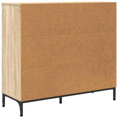 Sideboard Sonoma Oak 89.5 x 33 x 82 cm Engineered Wood