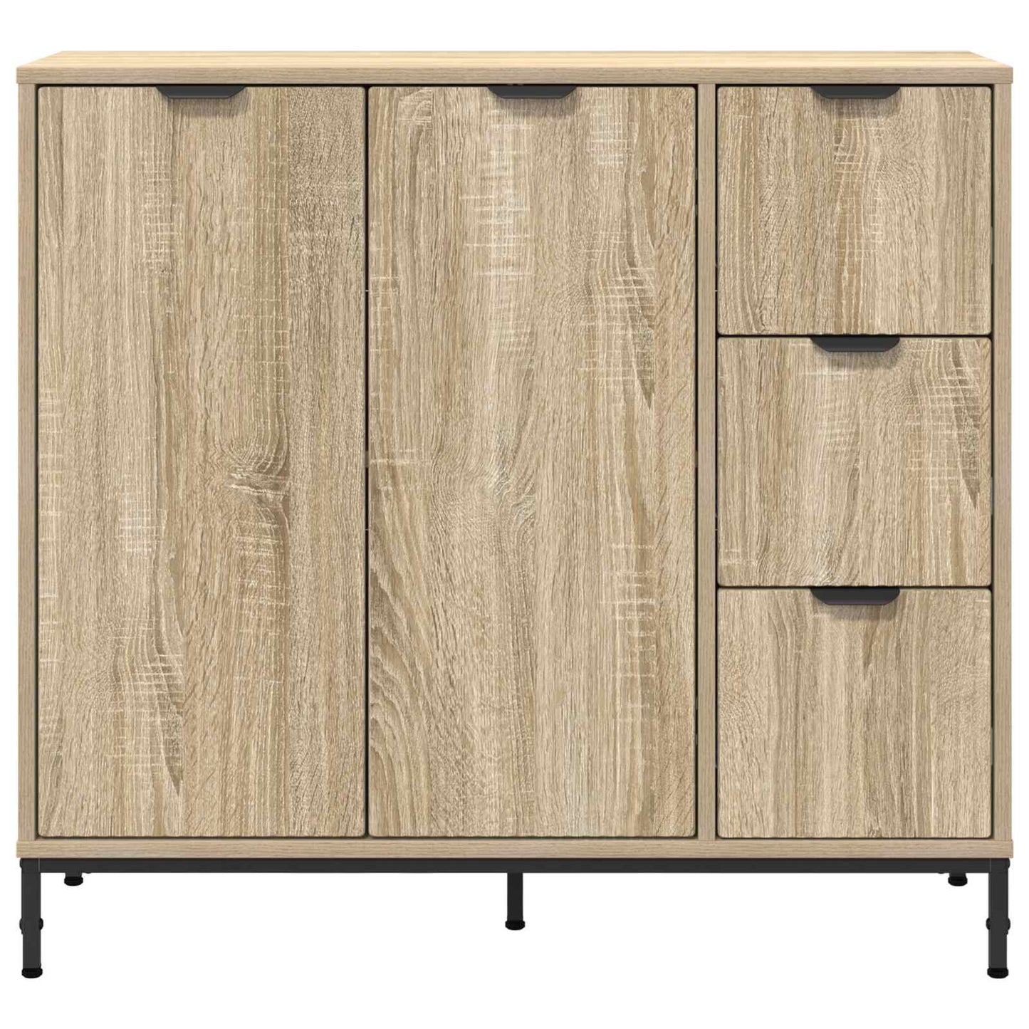 Sideboard Sonoma Oak 89.5 x 33 x 82 cm Engineered Wood
