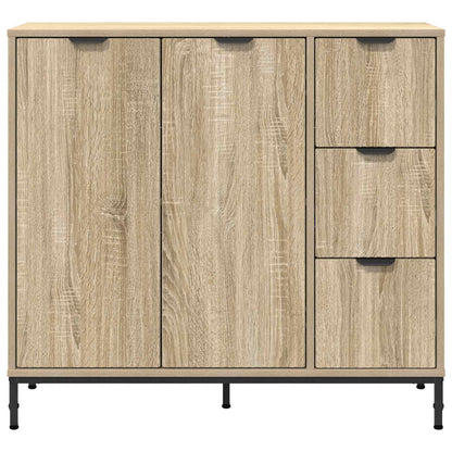 Sideboard Sonoma Oak 89.5 x 33 x 82 cm Engineered Wood