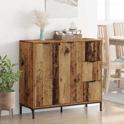Sideboard Old Wood 89.5 x 33 x 82 cm Engineered Wood