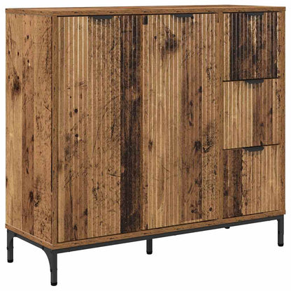 Sideboard Old Wood 89.5 x 33 x 82 cm Engineered Wood