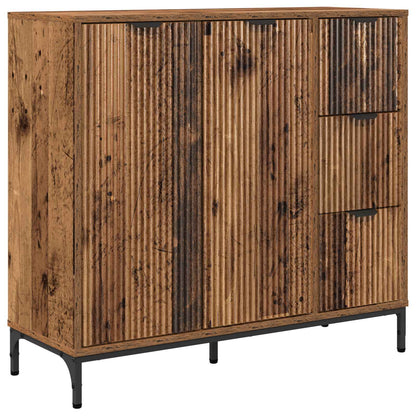 Sideboard Old Wood 89.5 x 33 x 82 cm Engineered Wood
