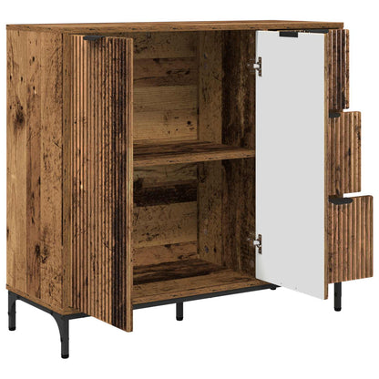 Sideboard Old Wood 89.5 x 33 x 82 cm Engineered Wood