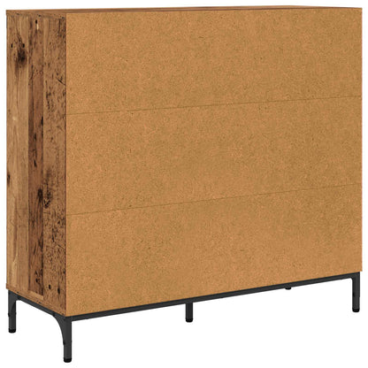 Sideboard Old Wood 89.5 x 33 x 82 cm Engineered Wood