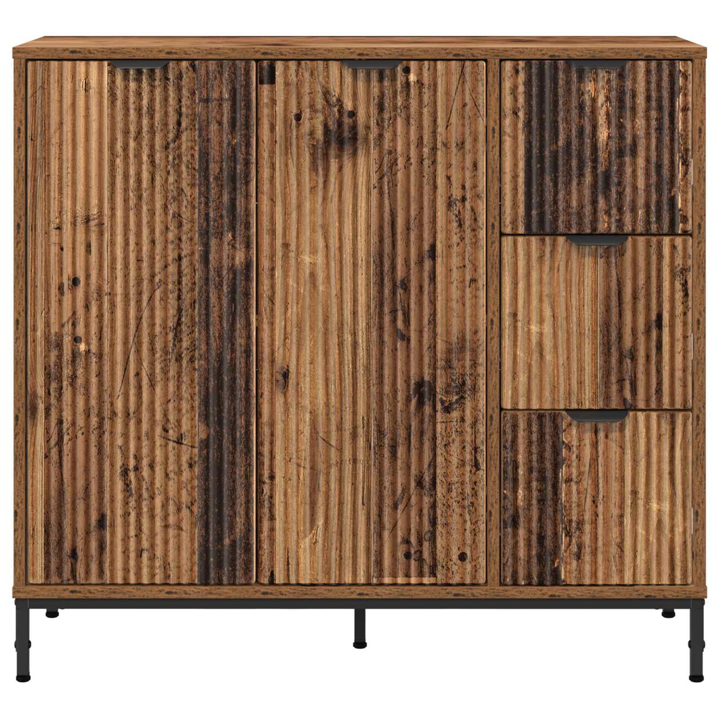 Sideboard Old Wood 89.5 x 33 x 82 cm Engineered Wood