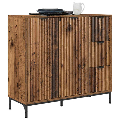 Sideboard Old Wood 89.5 x 33 x 82 cm Engineered Wood