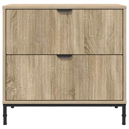 Bedside Table Sonoma oak 63.5 x 36 x 61 cm Engineered wood