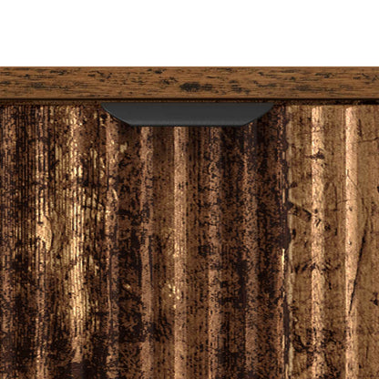 Bedside Table Old wood 63.5 x 36 x 61 cm Engineered wood