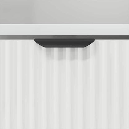 Bedside Cabinet White 49 x 36 x 61 cm Engineered wood