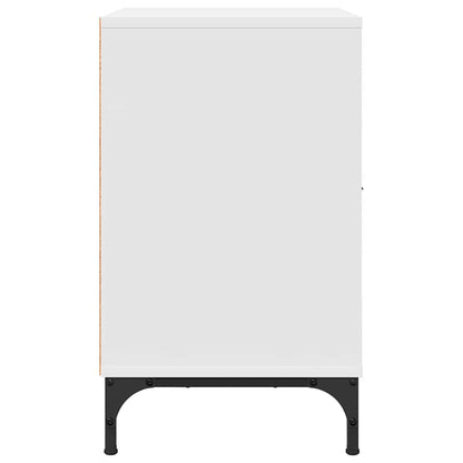 Bedside Cabinet White 49 x 36 x 61 cm Engineered wood