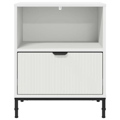 Bedside Cabinet 2 pcs White 49 x 36 x 61 cm Engineered wood