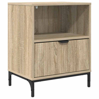 Bedside Cabinet Sonoma oak 49 x 36 x 61 cm Engineered wood