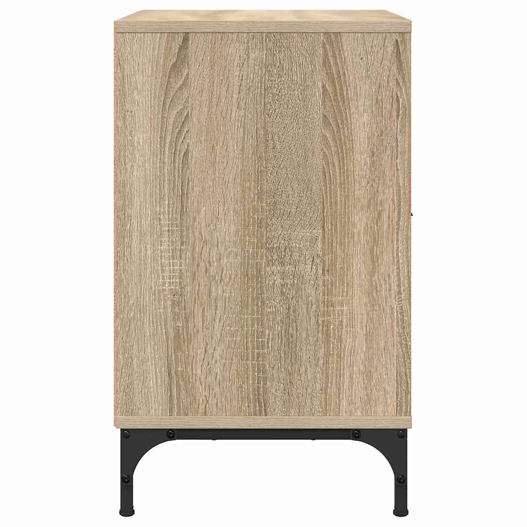Bedside Cabinet Sonoma oak 49 x 36 x 61 cm Engineered wood