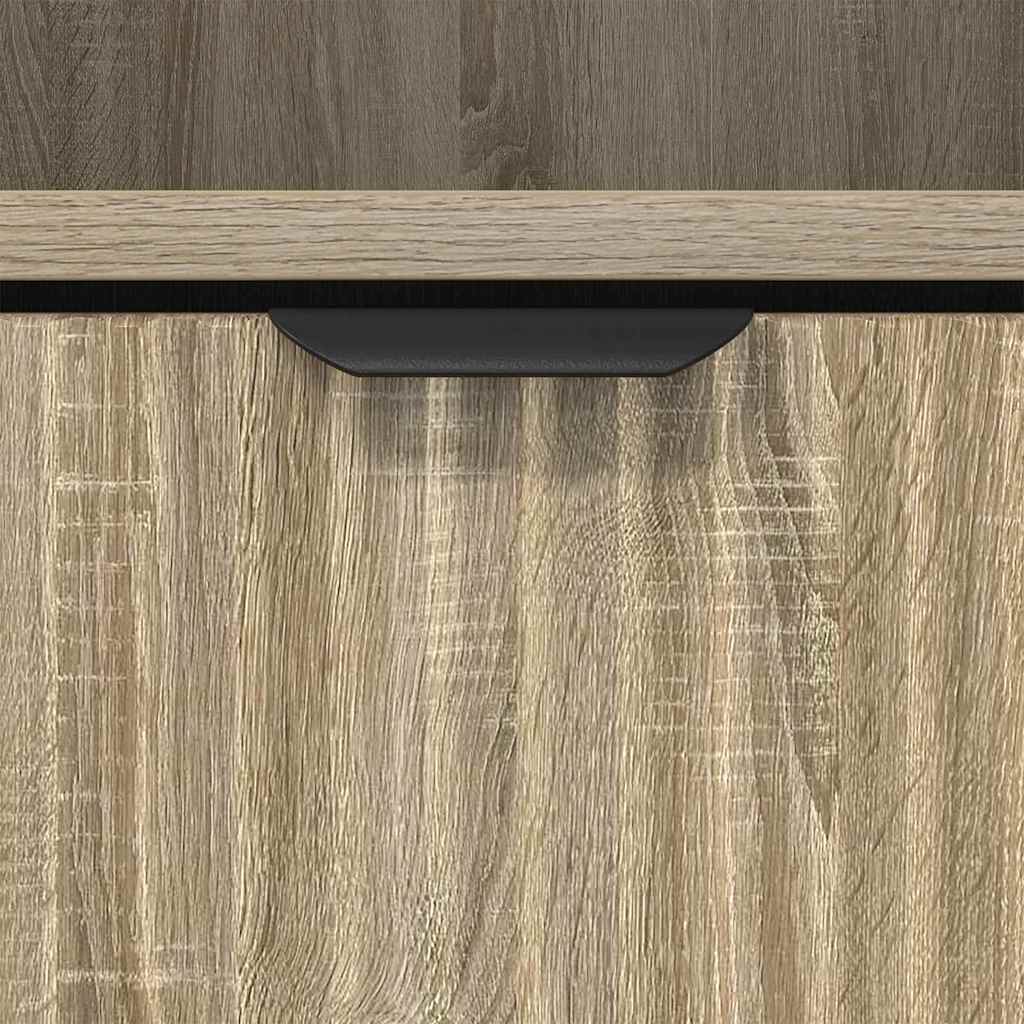 Bedside Cabinet with Drawer 2 pcs Sonoma oak 49 x 36 x 61 cm