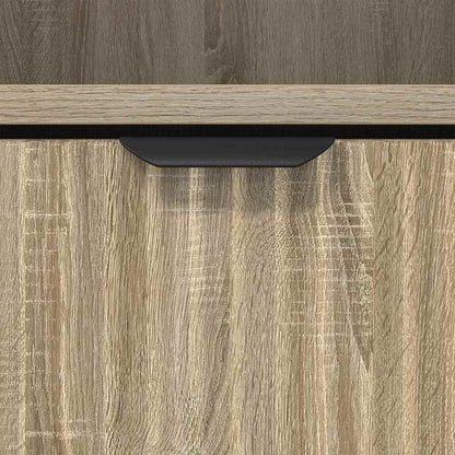Bedside Cabinet with Drawer 2 pcs Sonoma oak 49 x 36 x 61 cm