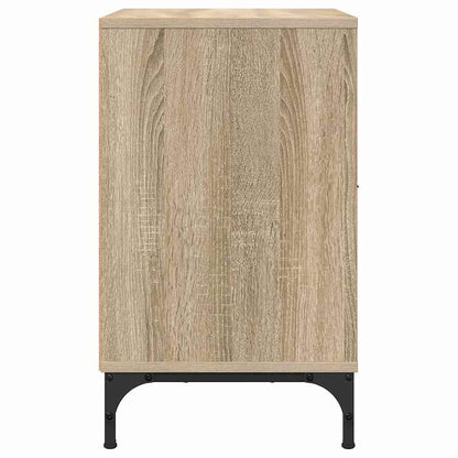 Bedside Cabinet with Drawer 2 pcs Sonoma oak 49 x 36 x 61 cm