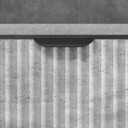 Bedside Cabinet with Drawer 2 pcs Concrete grey 49 x 36 x 61 cm