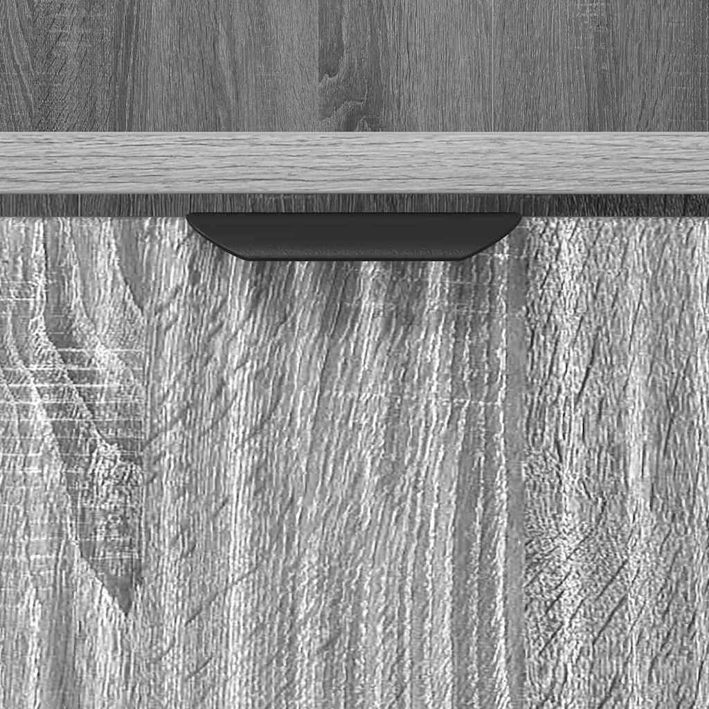 Bedside Cabinet Grey sonoma 49 x 36 x 61 cm Engineered wood
