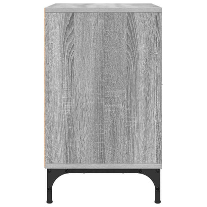 Bedside Cabinet Grey sonoma 49 x 36 x 61 cm Engineered wood