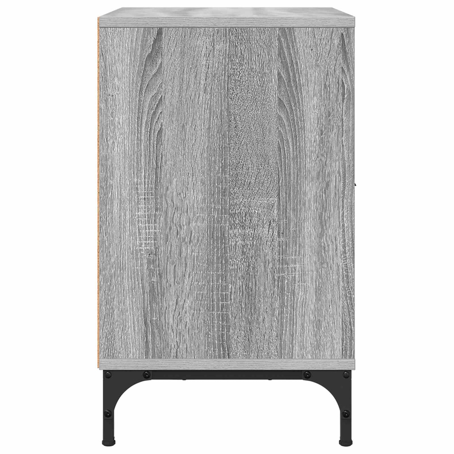 Bedside Cabinet with Drawer 2 pcs Grey sonoma 49 x 36 x 61 cm