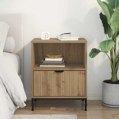 Bedside Cabinet Artisan oak 49 x 36 x 61 cm Engineered wood