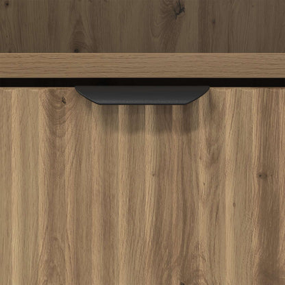 Bedside Cabinet with Drawer 2 pcs Artisan oak 49 x 36 x 61 cm