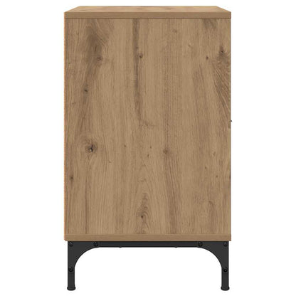Bedside Cabinet with Drawer 2 pcs Artisan oak 49 x 36 x 61 cm